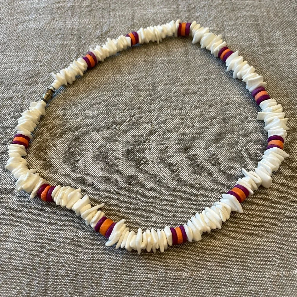 Puka shell necklace